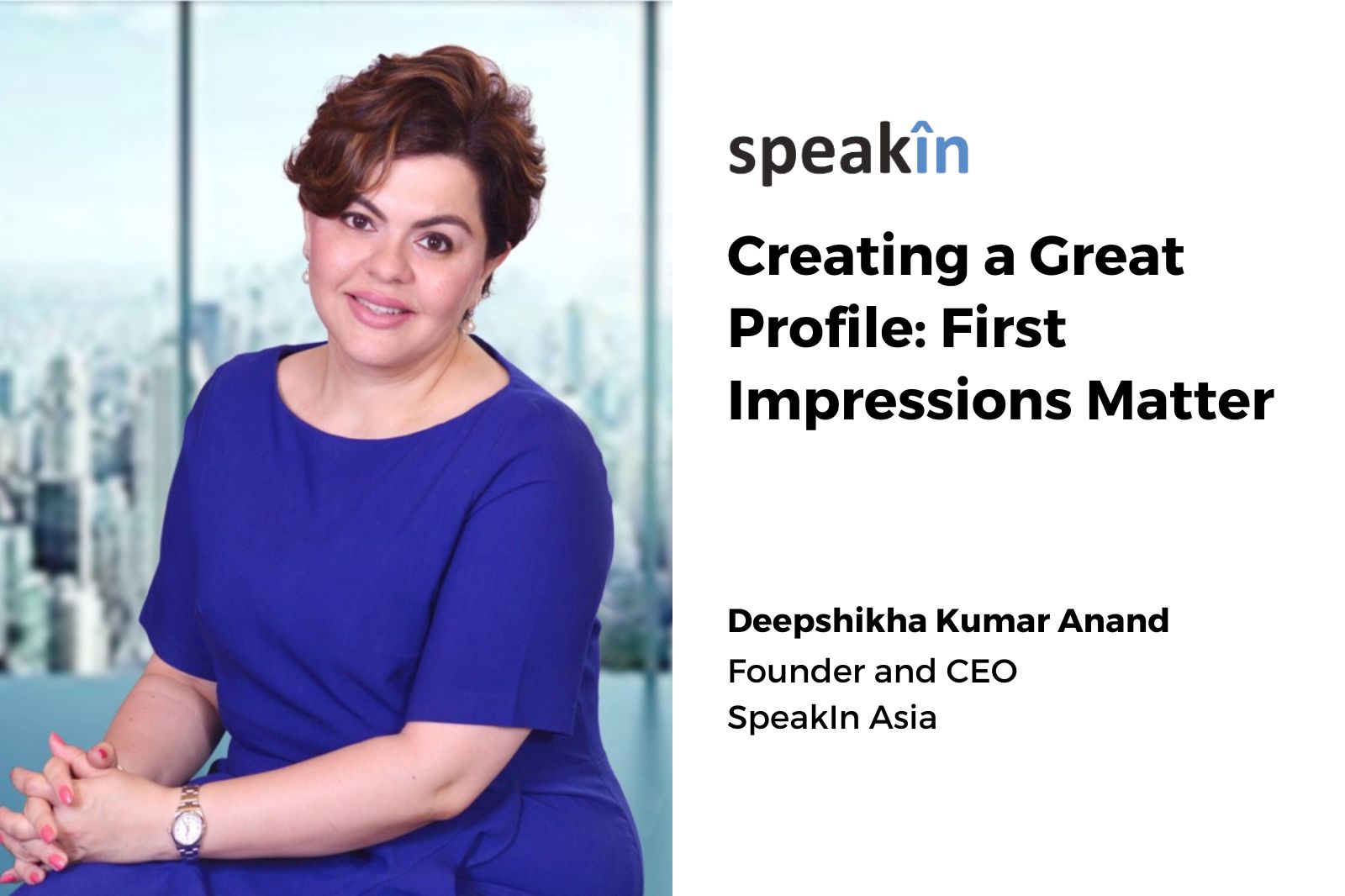 Creating a Great Profile: First Impressions Matter