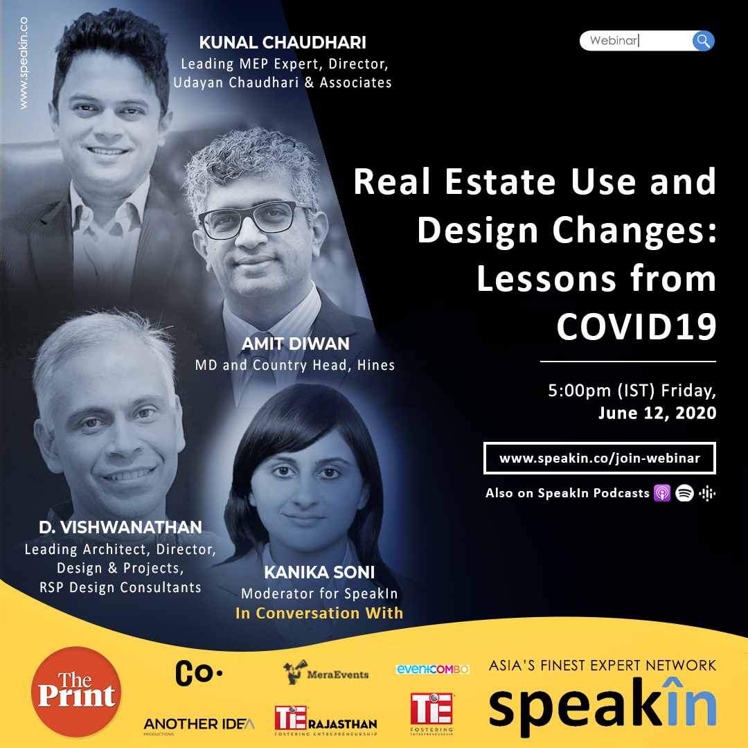 Real Estate Use and Design Changes: Lessons from COVID19