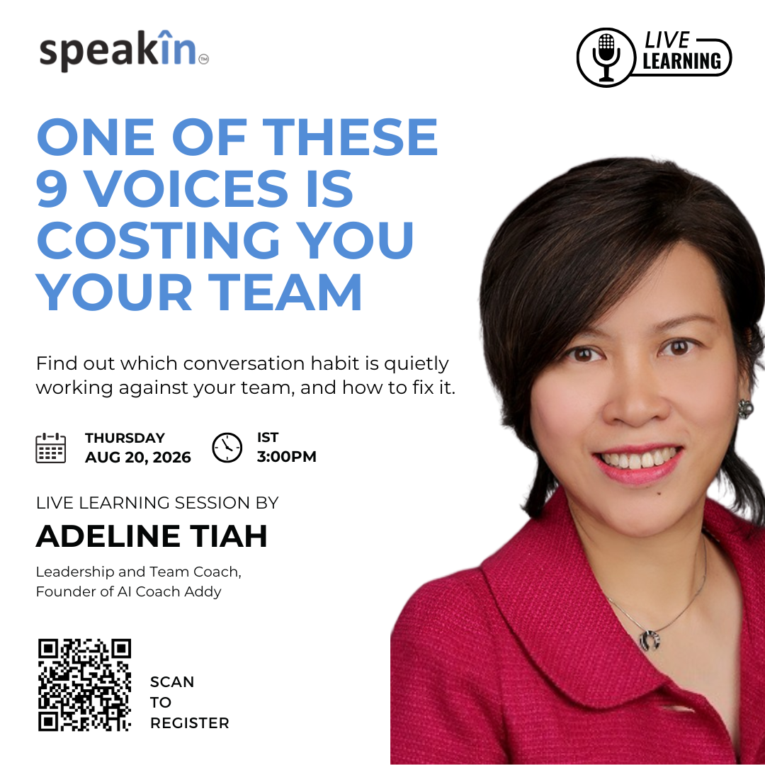 QUALITY CONVERSATIONS: The Key Ingredients in Building High Performance Teams