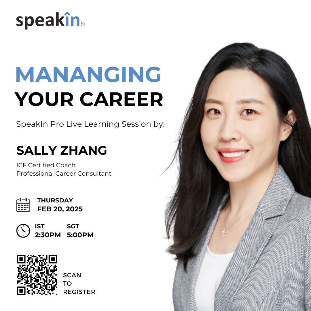 Live Learning Session with Sally Zhang: Discover Your Career Potential